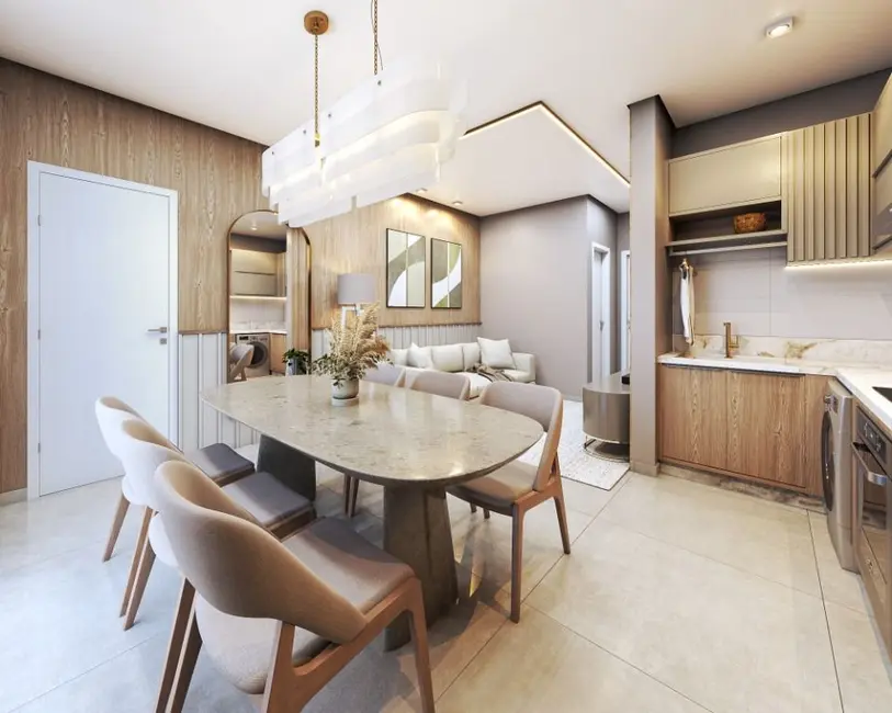 Foto 3 de Apartamento com 2 quartos à venda, 56m2 em Meia Praia, Navegantes - SC