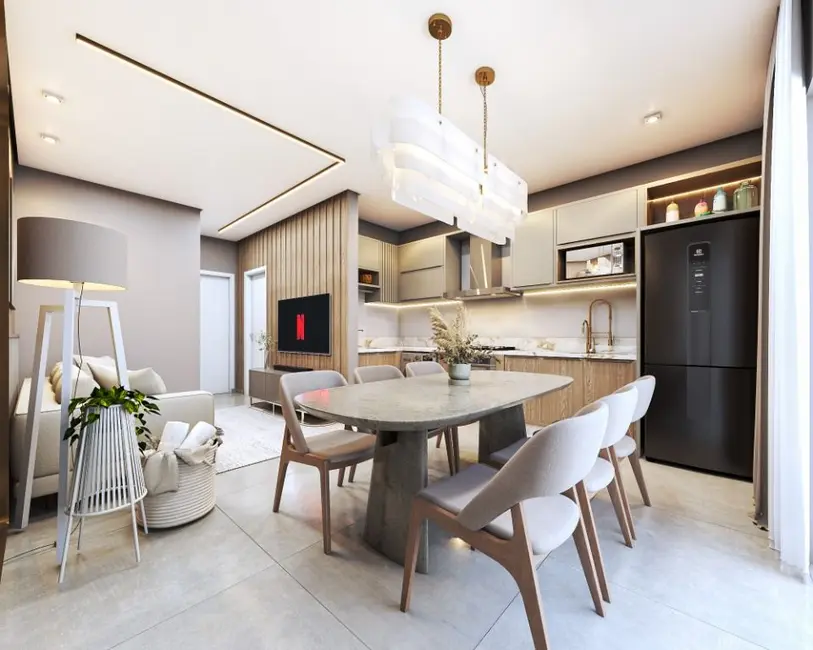 Foto 2 de Apartamento com 2 quartos à venda, 56m2 em Meia Praia, Navegantes - SC