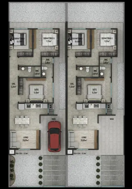 Casa com 3 quartos à venda, 148m2 em Centro, Barra Velha - SC - imagem 9 Foto 9 de Casa com 3 quartos à venda, 148m2 em Centro, Barra Velha - SC