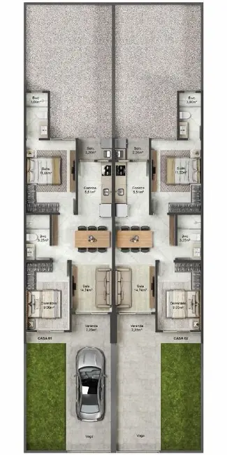 Foto 9 de Casa com 2 quartos à venda, 57m2 em São Paulo, Navegantes - SC