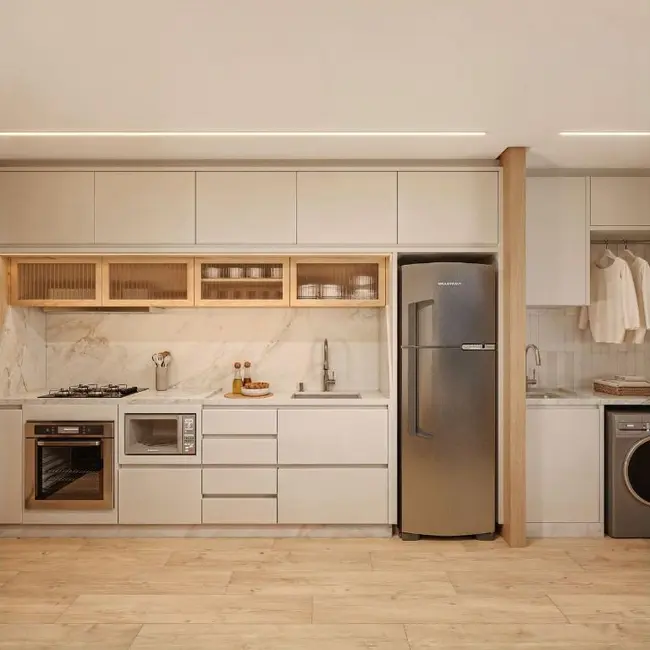 Foto 4 de Apartamento com 1 quarto à venda, 34m2 em Gravatá, Navegantes - SC