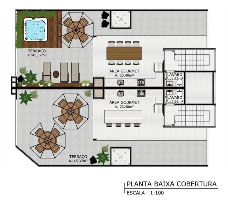 Foto 2 de Apartamento com 3 quartos à venda, 165m2 em Ressacada, Itajai - SC
