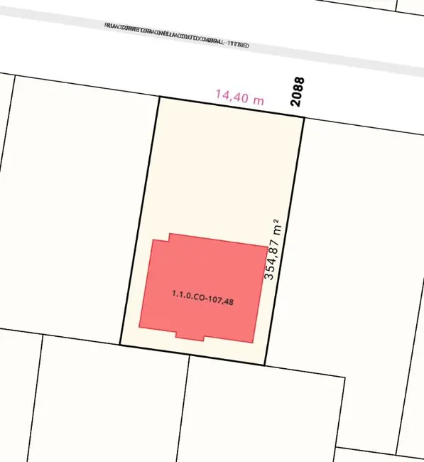Foto 2 de Terreno / Lote à venda, 354m2 em Gravatá, Navegantes - SC
