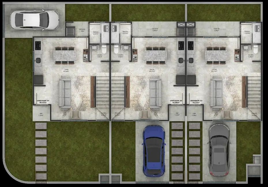 Foto 4 de Casa de Condomínio com 2 quartos à venda, 92m2 em Gravatá, Navegantes - SC