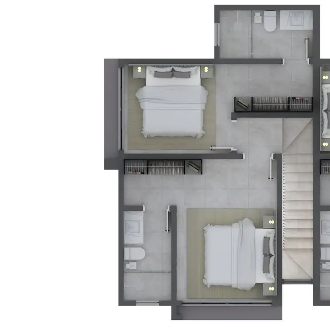 Foto 4 de Casa com 2 quartos à venda, 81m2 em São Paulo, Navegantes - SC