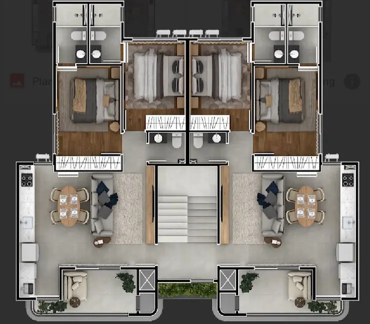 Foto 8 de Apartamento com 2 quartos à venda, 68m2 em Meia Praia, Navegantes - SC