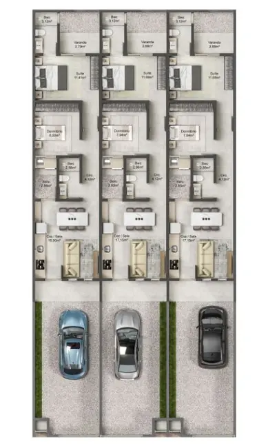 Foto 3 de Casa com 2 quartos à venda, 60m2 em Gravatá, Navegantes - SC