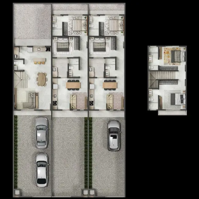 Foto 3 de Casa com 2 quartos à venda, 84m2 em Gravatá, Navegantes - SC