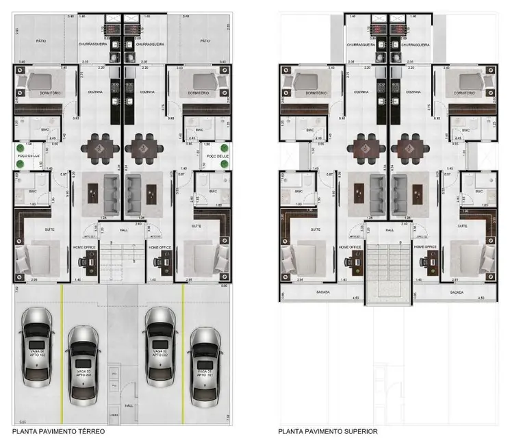 Apartamento com 2 quartos à venda, 77m2 em Cordeiros, Itajai - SC - imagem 2 Foto 2 de Apartamento com 2 quartos à venda, 77m2 em Cordeiros, Itajai - SC