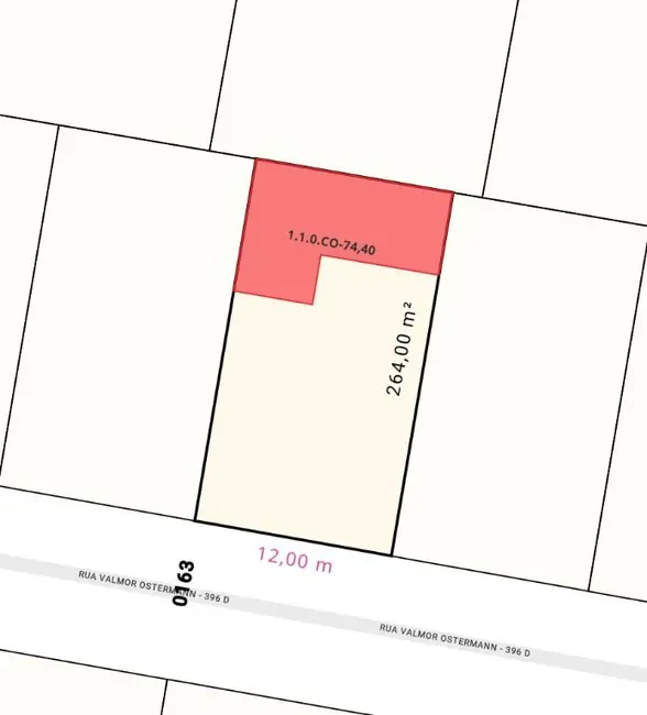 Foto 5 de Terreno / Lote à venda, 529m2 em Gravatá, Navegantes - SC