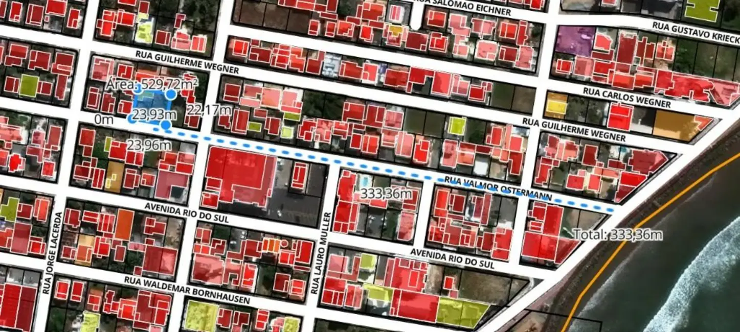 Foto 3 de Terreno / Lote à venda, 529m2 em Gravatá, Navegantes - SC