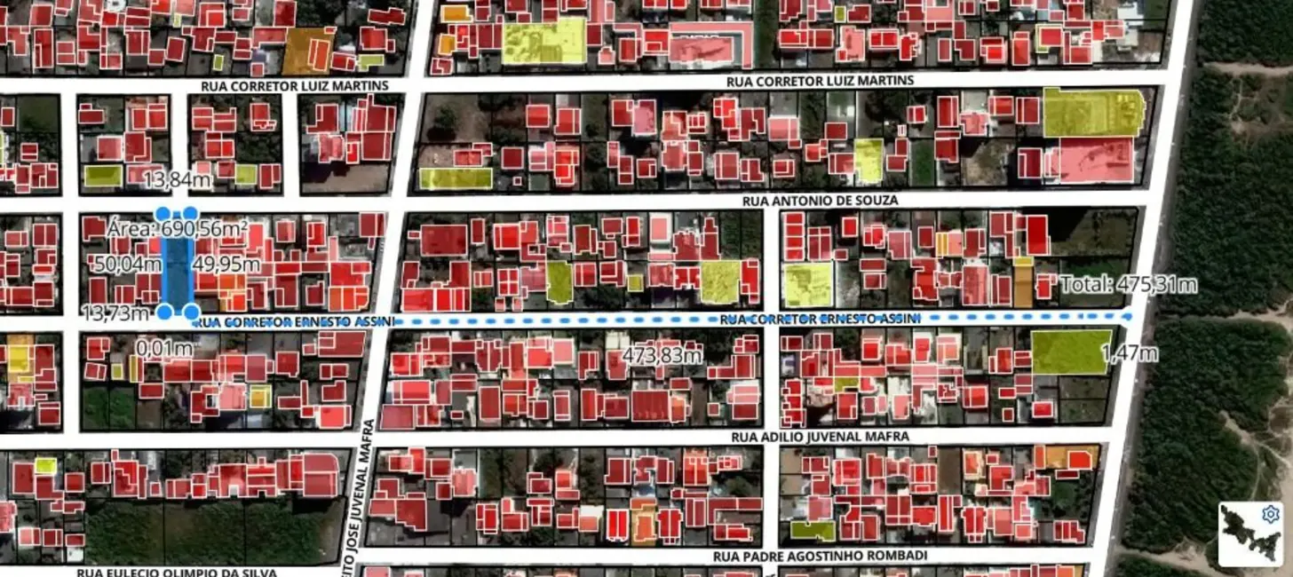 Foto 4 de Terreno / Lote à venda, 690m2 em Centro, Navegantes - SC