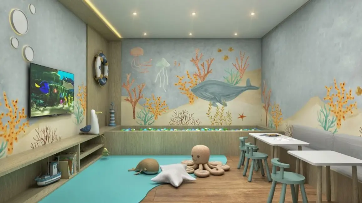 Foto 3 de Apartamento com 3 quartos à venda, 80m2 em Gravatá, Navegantes - SC