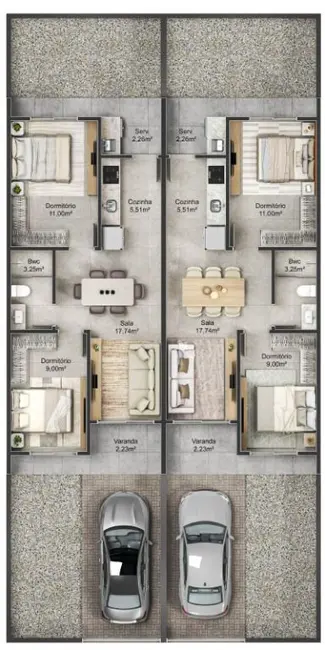 Foto 4 de Casa com 2 quartos à venda, 100m2 em Machados, Navegantes - SC