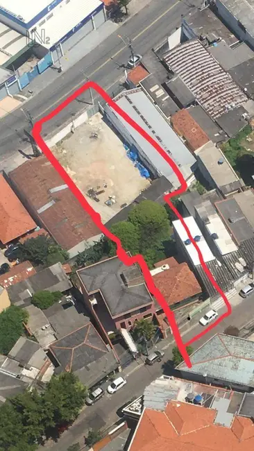 Foto 3 de Terreno / Lote à venda, 1105m2 em Vila Sacadura Cabral, Santo Andre - SP