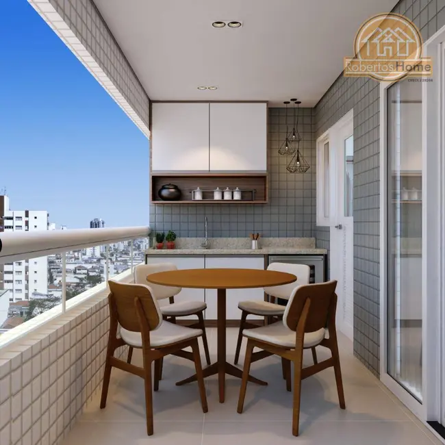 Foto 3 de Apartamento com 2 quartos à venda, 68m2 em Praia Grande - SP