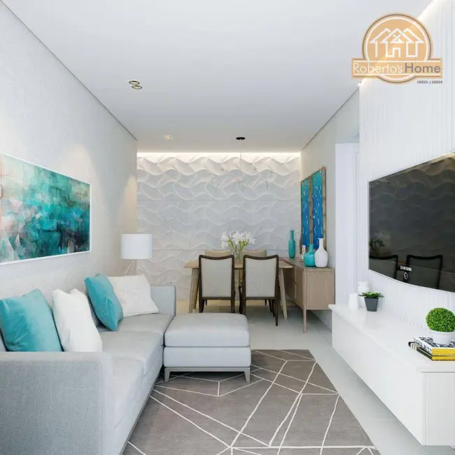 Apartamento com 1 quarto à venda, 54m2 em Praia Grande - SP - imagem 9 Foto 9 de Apartamento com 1 quarto à venda, 54m2 em Praia Grande - SP