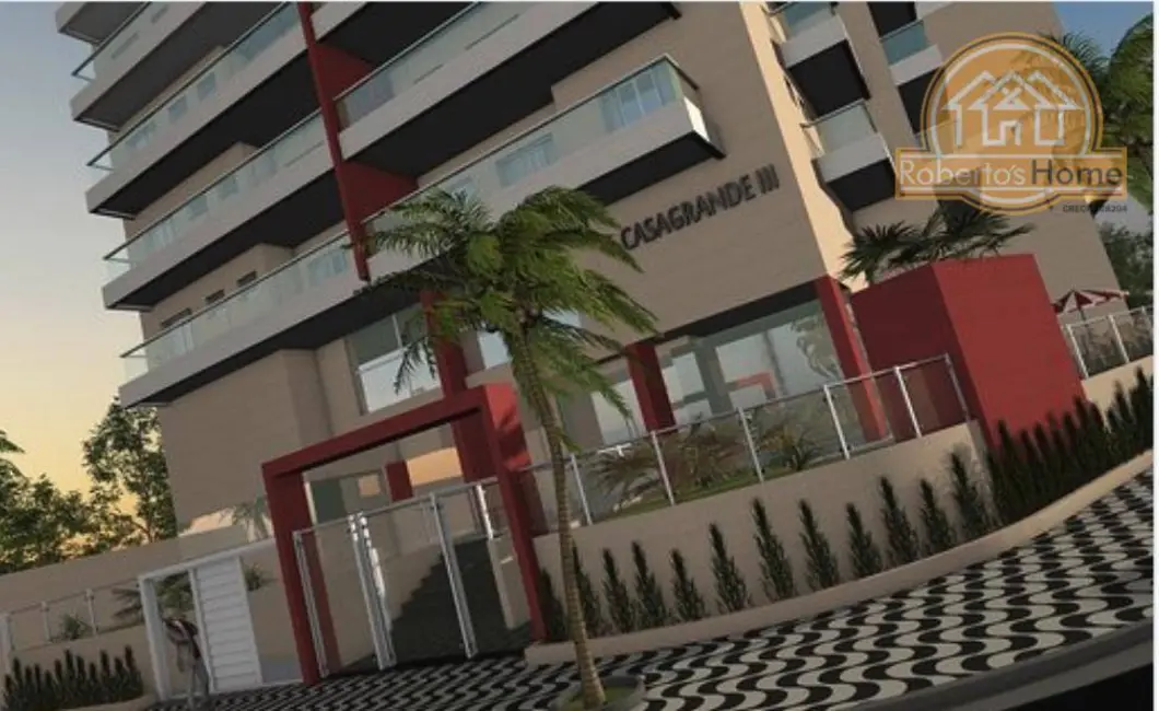 Foto 3 de Apartamento com 2 quartos à venda, 84m2 em Caiçara, Praia Grande - SP