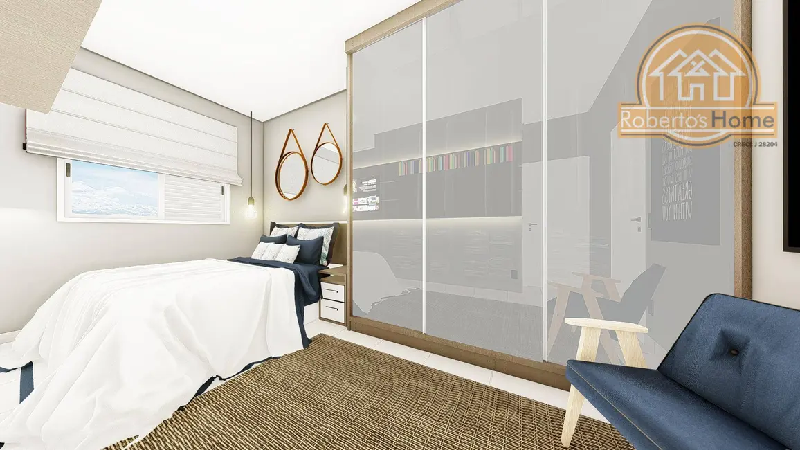 Foto 8 de Apartamento com 1 quarto à venda, 48m2 em Caiçara, Praia Grande - SP