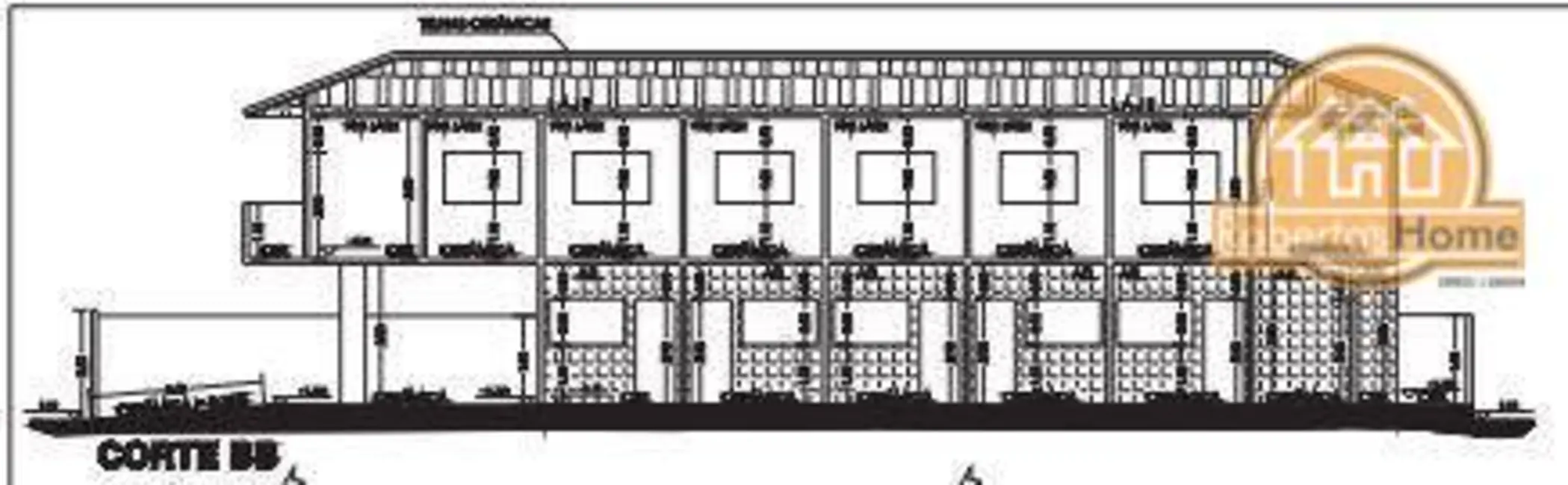 Sobrado com 2 quartos à venda, 58m2 em Ocian, Praia Grande - SP - imagem 4 Foto 4 de Sobrado com 2 quartos à venda, 58m2 em Ocian, Praia Grande - SP
