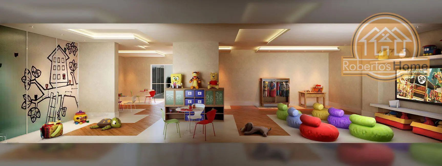 Foto 9 de Apartamento com 3 quartos à venda, 178m2 em Jardim Virgínia, Guaruja - SP