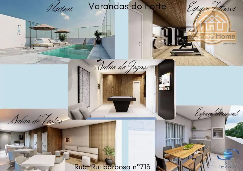 Apartamento com 1 quarto à venda, 43m2 em Canto do Forte, Praia Grande - SP - imagem 4 Foto 4 de Apartamento com 1 quarto à venda, 43m2 em Canto do Forte, Praia Grande - SP