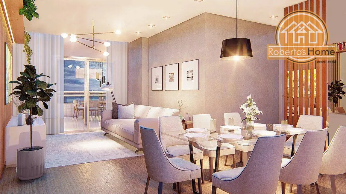 Foto 4 de Apartamento com 2 quartos à venda, 83m2 em Caiçara, Praia Grande - SP