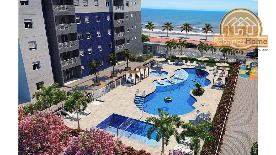 Foto 1 de Apartamento com 1 quarto à venda, 47m2 em Mongagua - SP