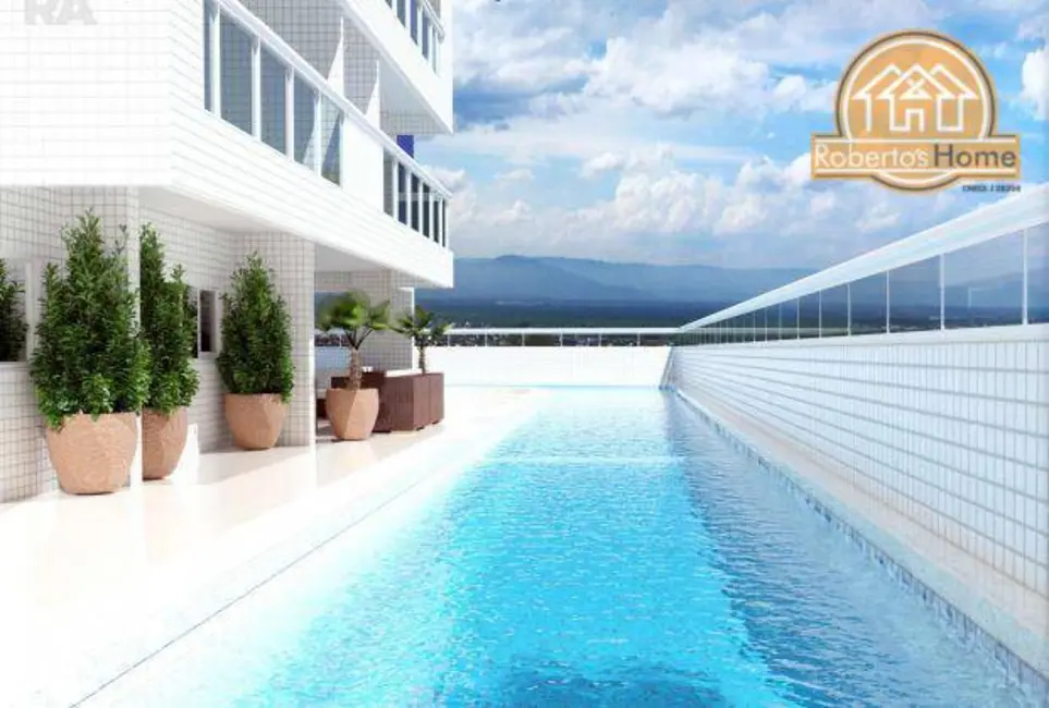 Foto 2 de Apartamento com 3 quartos à venda, 106m2 em Aviação, Praia Grande - SP