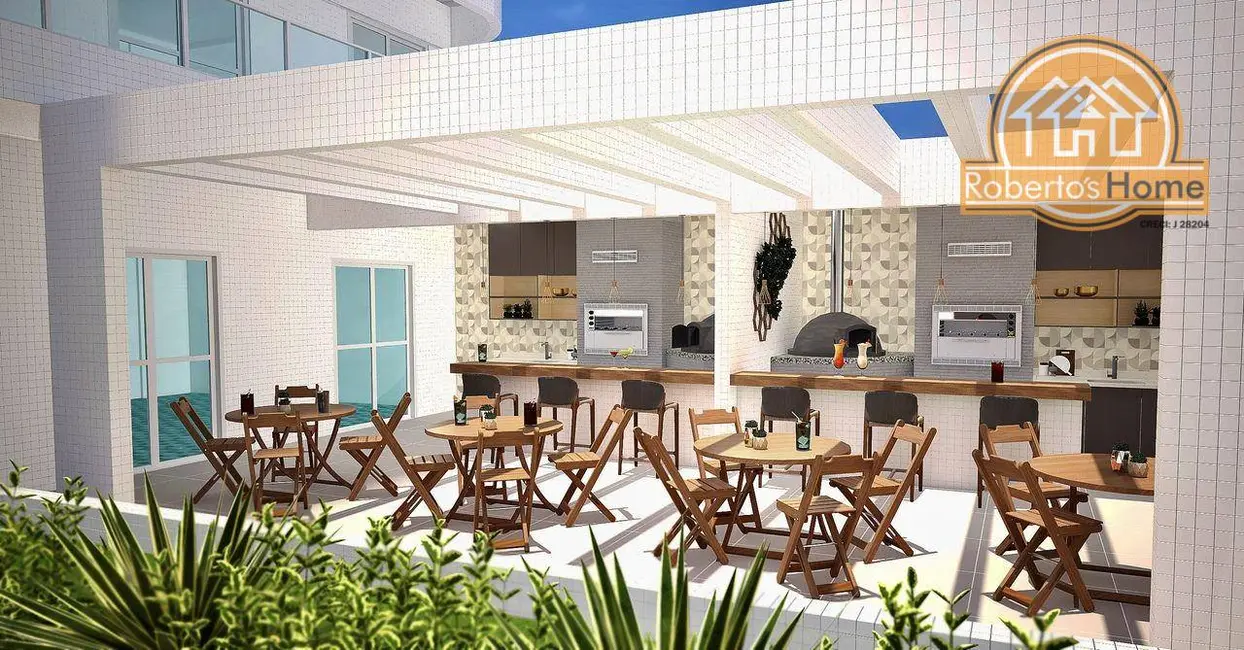 Foto 4 de Apartamento com 3 quartos à venda, 115m2 em Ocian, Praia Grande - SP