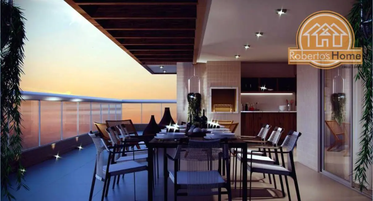 Foto 1 de Apartamento com 2 quartos à venda, 68m2 em Aviação, Praia Grande - SP