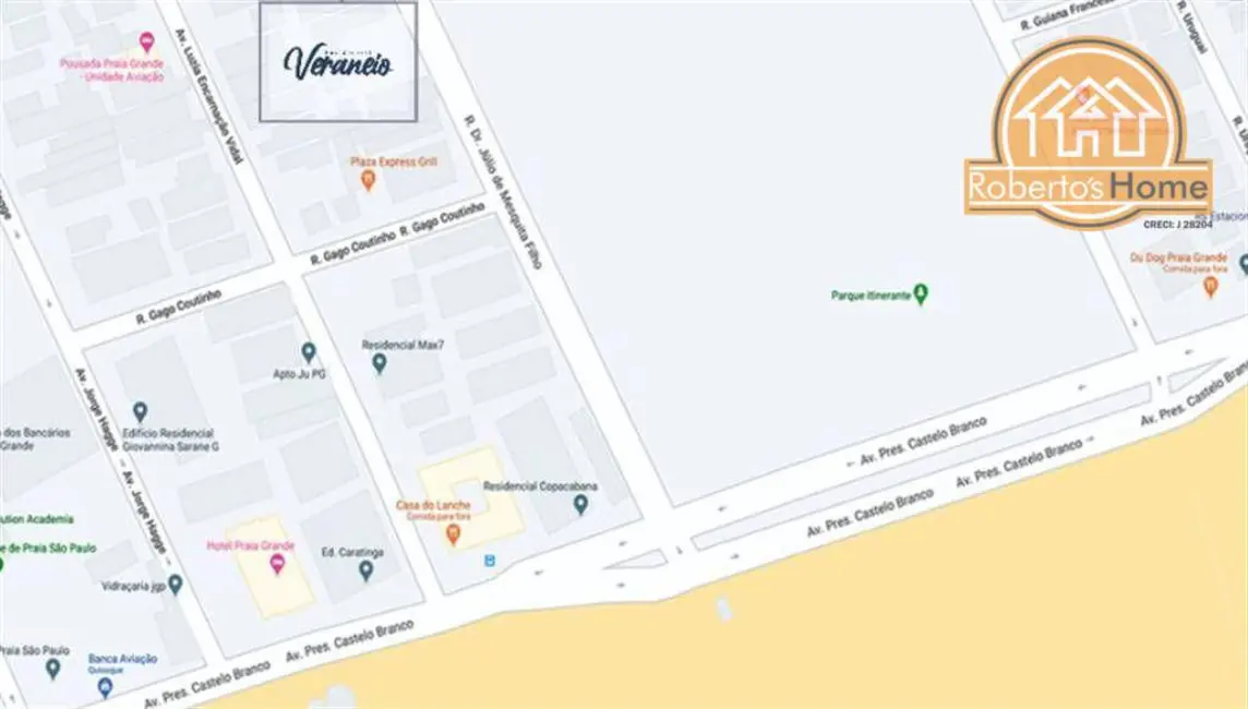 Foto 9 de Apartamento com 2 quartos à venda, 68m2 em Aviação, Praia Grande - SP