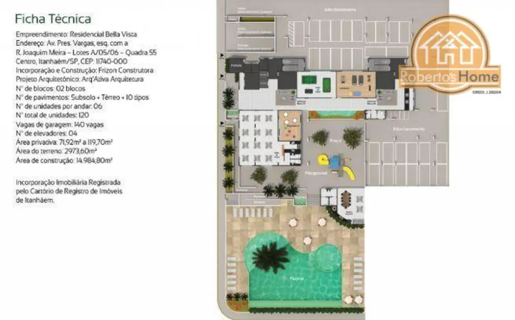 Apartamento com 2 quartos à venda, 72m2 em Centro, Itanhaem - SP - imagem 5 Foto 5 de Apartamento com 2 quartos à venda, 72m2 em Centro, Itanhaem - SP