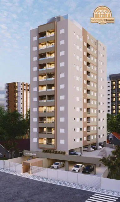 Foto 2 de Apartamento com 2 quartos à venda, 52m2 em Caiçara, Praia Grande - SP