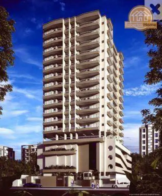Foto 2 de Apartamento com 2 quartos à venda, 70m2 em Aviação, Praia Grande - SP