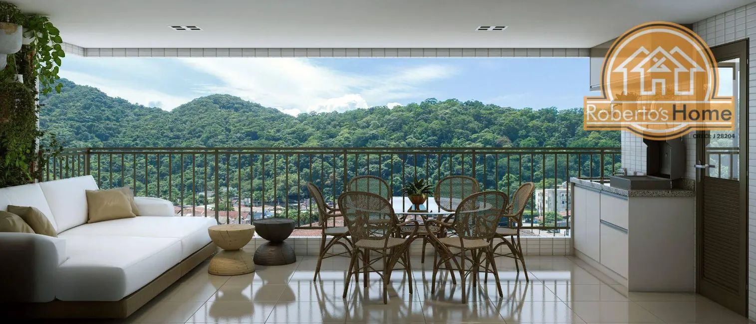 Foto 1 de Apartamento com 2 quartos à venda, 72m2 em Canto do Forte, Praia Grande - SP