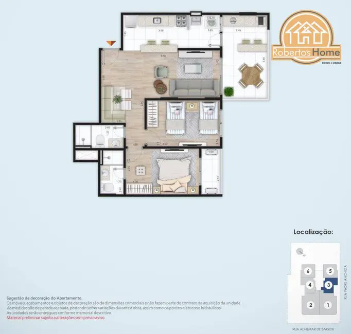 Apartamento com 2 quartos à venda, 1537m2 em Centro, Mongagua - SP - imagem 9 Foto 9 de Apartamento com 2 quartos à venda, 1537m2 em Centro, Mongagua - SP