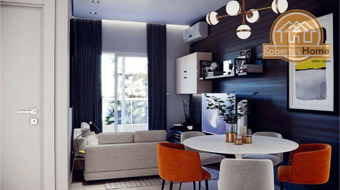 Foto 2 de Apartamento com 2 quartos à venda, 68m2 em Aviação, Praia Grande - SP