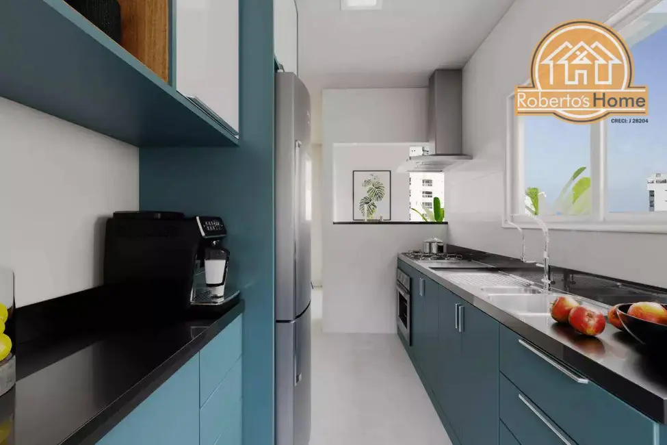 Foto 3 de Apartamento com 1 quarto à venda, 48m2 em Centro, Mongagua - SP