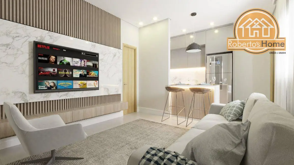 Foto 9 de Loft / Flat com 2 quartos à venda, 67m2 em Mongagua - SP