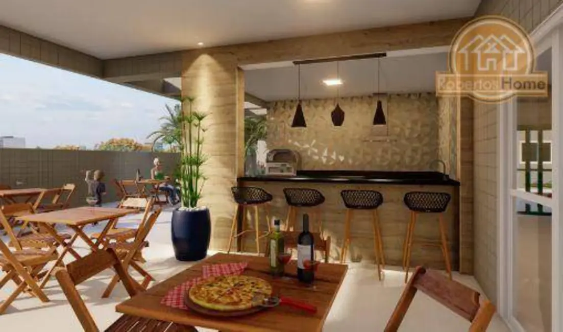 Foto 9 de Apartamento com 2 quartos à venda, 79m2 em Mirim, Praia Grande - SP