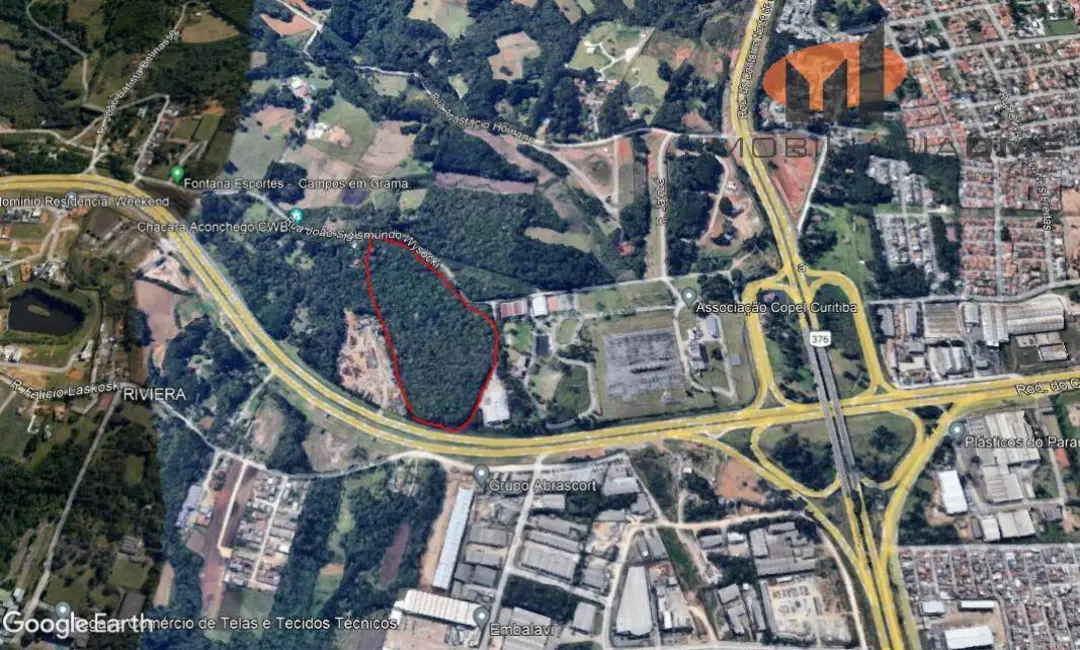Foto 2 de Terreno / Lote à venda, 63035m2 em Campo Comprido, Curitiba - PR