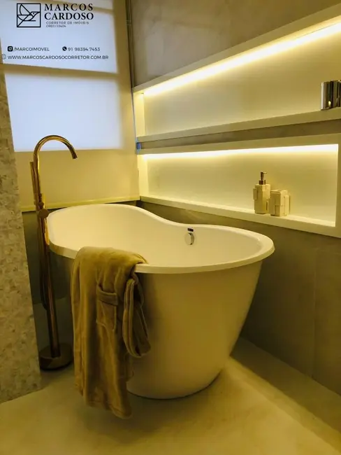 Foto 6 de Apartamento com 4 quartos à venda, 340m2 em Umarizal, Belem - PA