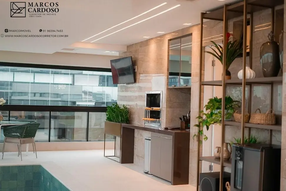 Foto 9 de Apartamento com 4 quartos à venda, 340m2 em Umarizal, Belem - PA