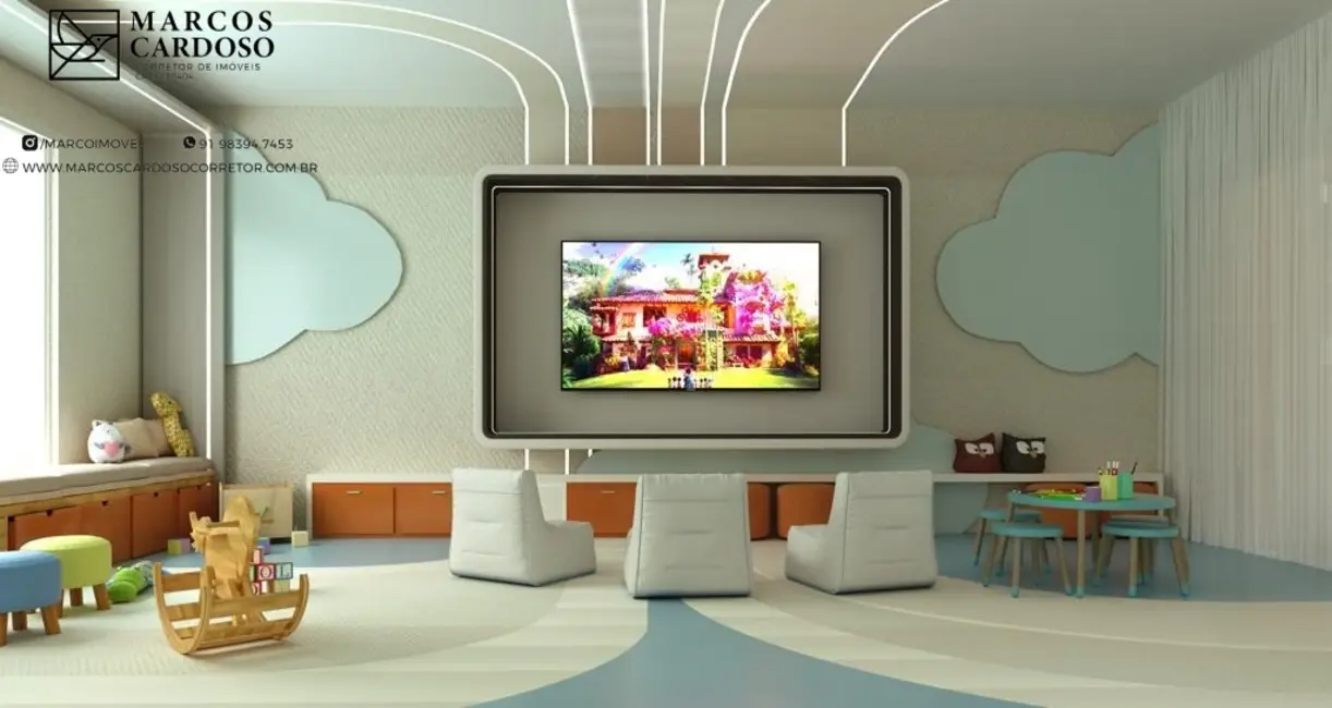 Foto 4 de Apartamento com 3 quartos à venda, 181m2 em Umarizal, Belem - PA