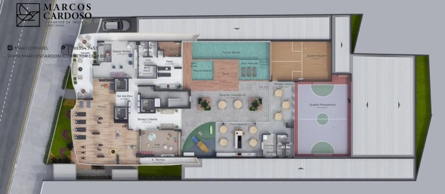 Foto 3 de Apartamento com 3 quartos à venda, 181m2 em Umarizal, Belem - PA