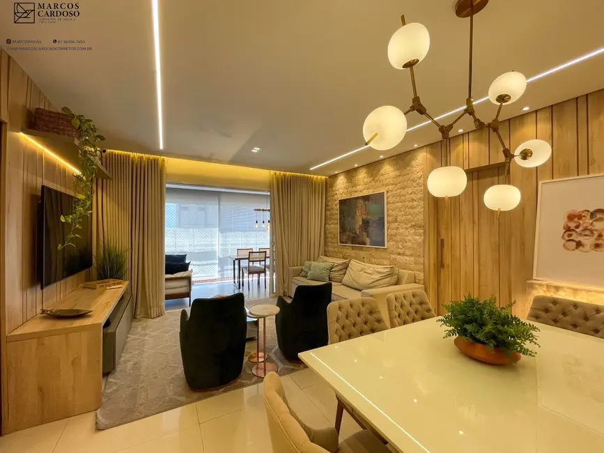 Foto 1 de Apartamento com 3 quartos à venda, 127m2 em Umarizal, Belem - PA