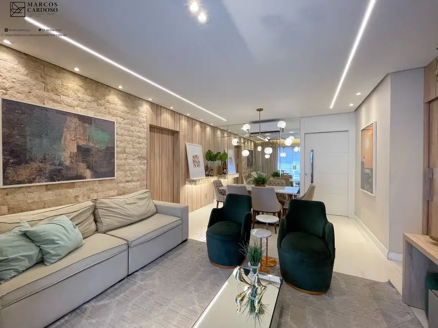 Foto 6 de Apartamento com 3 quartos à venda, 127m2 em Umarizal, Belem - PA