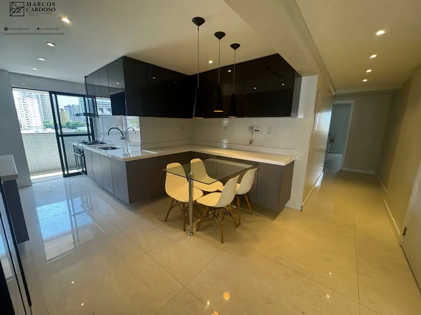 Foto 6 de Apartamento com 4 quartos à venda, 185m2 em Umarizal, Belem - PA