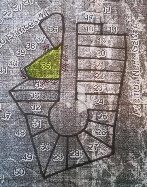 Foto 3 de Terreno / Lote à venda, 1203m2 em Jardim Diamante, Jau - SP